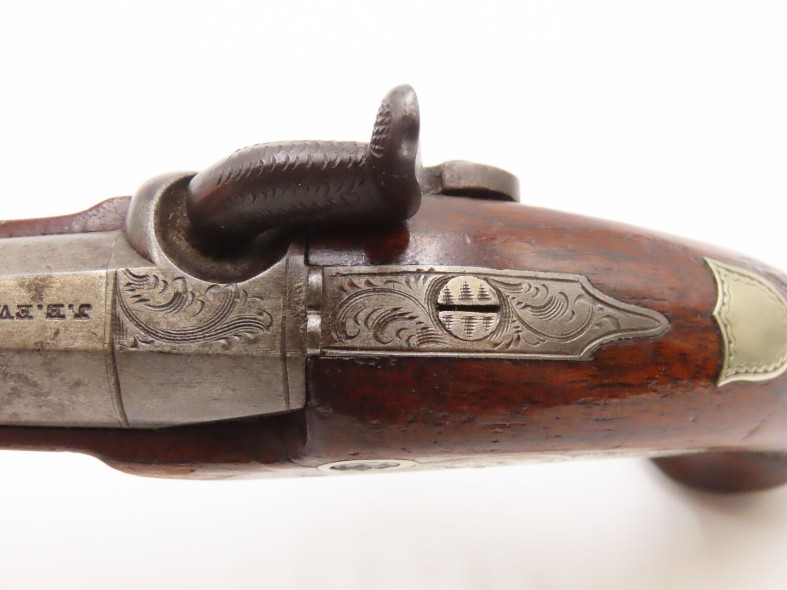 1850s PHILADELPHIA, PA Antique J.E. EVANS “PEANUT” DERINGER Pistol .44 cal. Period Copy of Henry Deringer’s Famous Pistol - Image 9