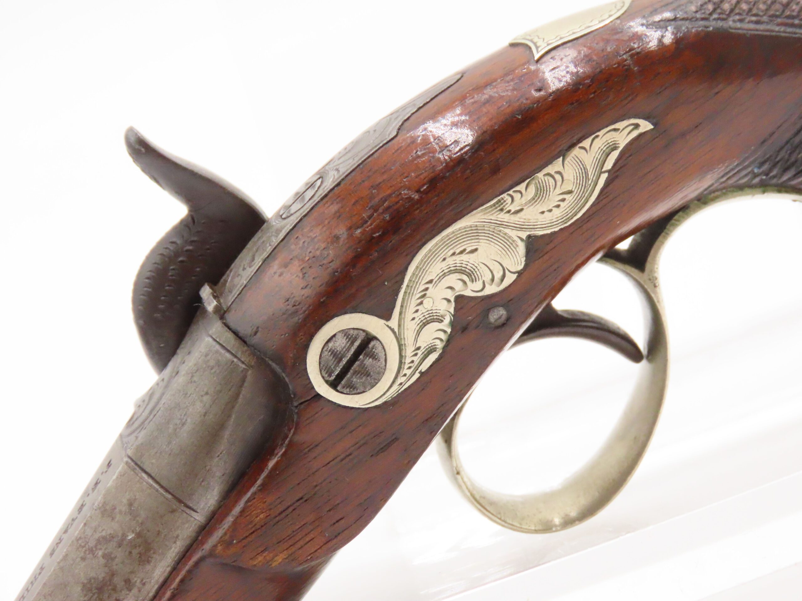 1850s PHILADELPHIA, PA Antique J.E. EVANS “PEANUT” DERINGER Pistol .44 cal. Period Copy of Henry Deringer’s Famous Pistol - Image 16