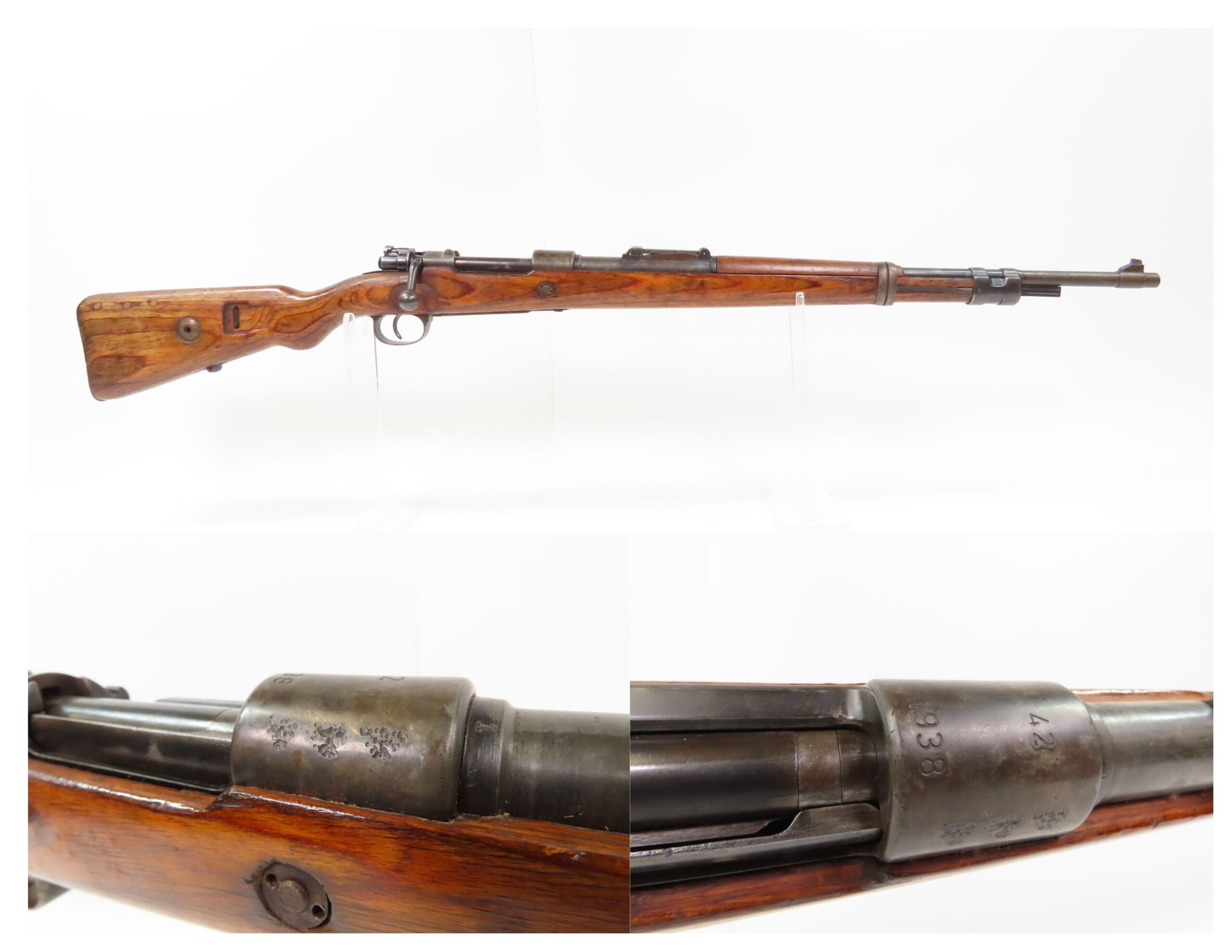 Mauser Military Rifles of the World 2nd World War II THIRD REICH German MAUSER “42/1938” Code K98