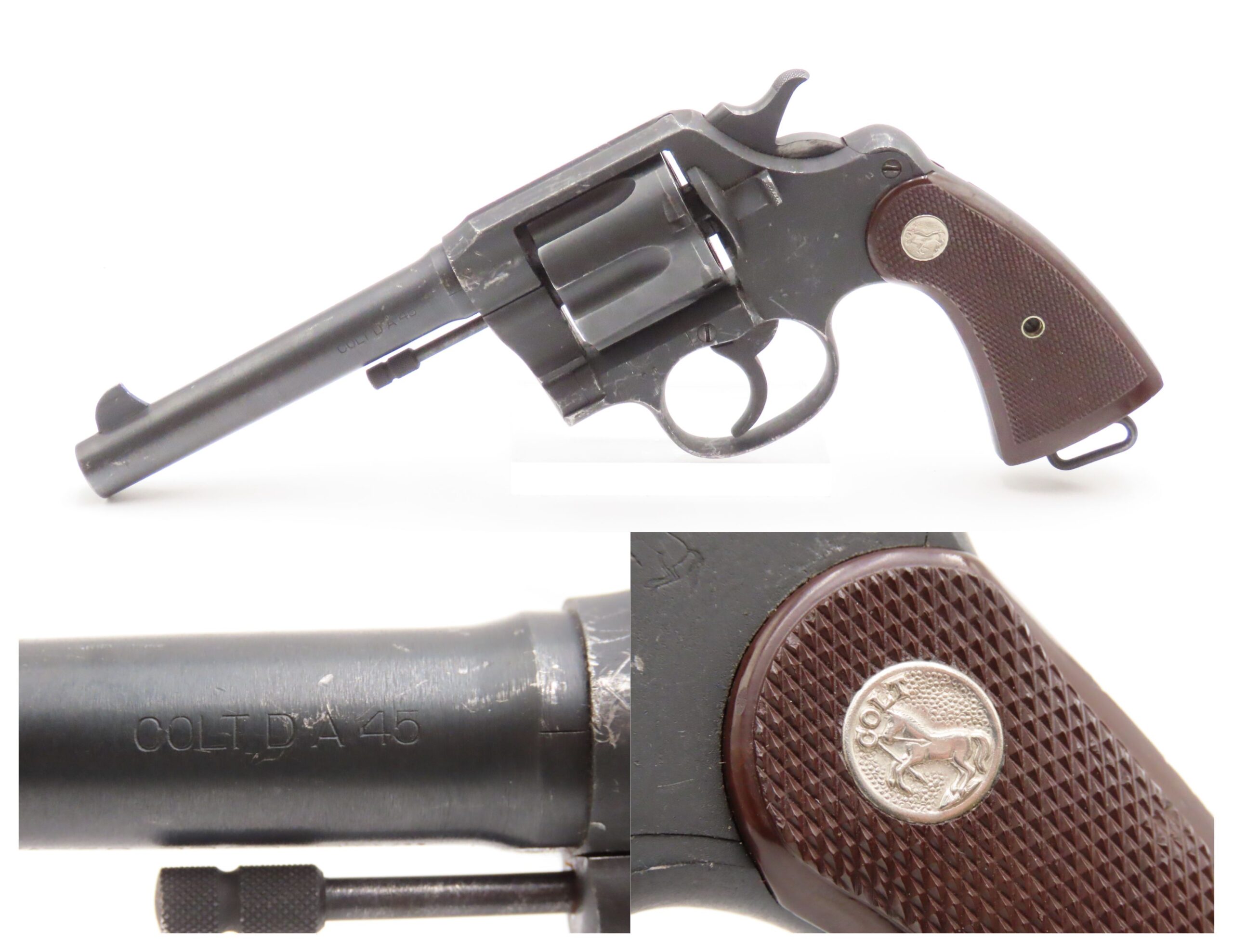 c1917 U.S. ARMY COLT M1917 .45 ACP Revolver GREAT WAR & WWII