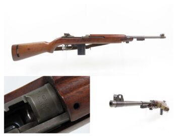 WORLD WAR II Era U.S. SAGINAW M1 Carbine SEMI-AUTO Light Rifle WW2 w/SLING SAGINAW STEERING GEAR DIVISION of GENERAL MOTORS