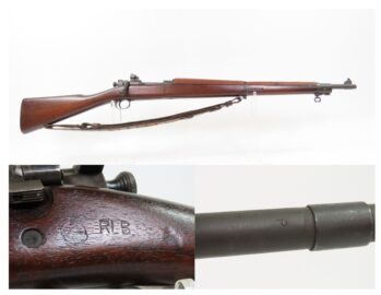 WORLD WAR 2 U.S. SMITH-CORONA M1903A3 .30-06 Bolt Action C&R MILITARY Rifle Infantry Rifle Made in 1944 w/M1907 LEATHER SLING
