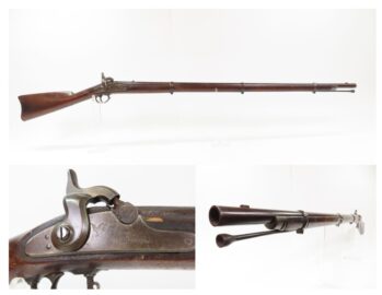 1863 Dated Antique CIVIL WAR Springfield U.S. M1863 Percussion RIFLE-MUSKET UNION “EVERYMAN’S RIFLE” Primary Infantry Weapon