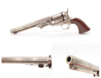CIVIL WAR/WILD WEST Antique COLT M1851 NAVY Percussion Revolver GUNFIGHTER  Manufactured in 1863 and used into the WILD WEST