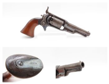 1867 Antique Post-CIVIL WAR COLT M1855 “ROOT” Side-Hammer POCKET Revolver   1867 Manufactured .31 Caliber PERCUSSION Revolver