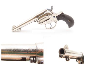 1899 COLT M1877 “Lightning” .38 DA Revolver C&R DOC HOLLIDAY/BILLY the KID Classic Double Action Revolver Made in 1899