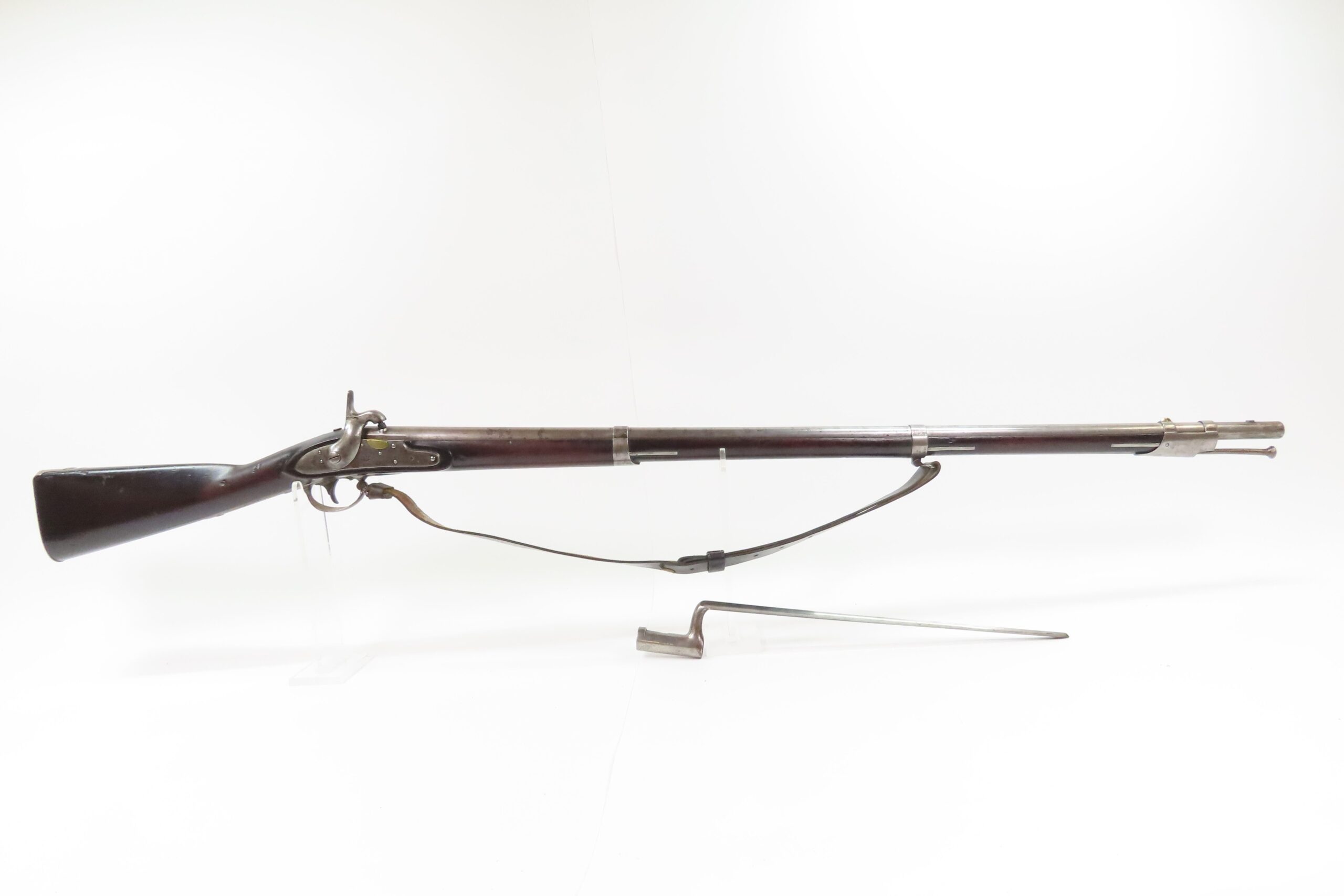 Antique U.S. SPRINGFIELD ARMORY M1816 Percussion CONVERSION Musket