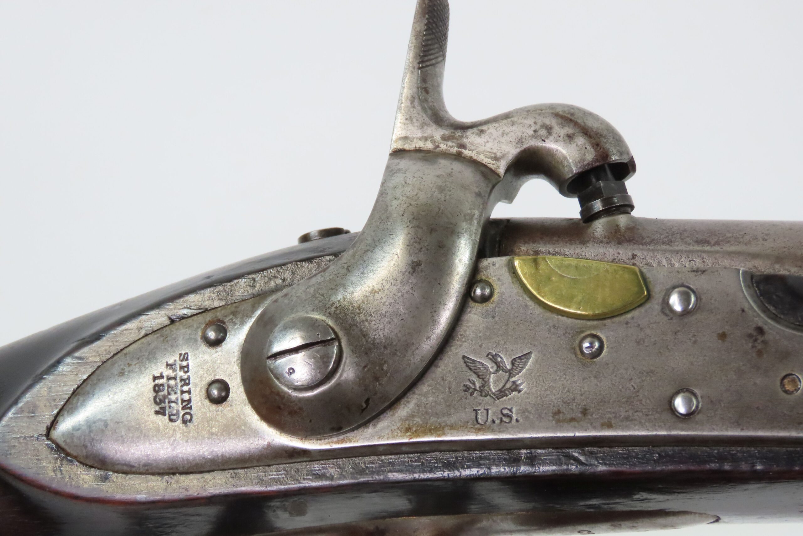 Antique U.S. SPRINGFIELD ARMORY M1816 Percussion CONVERSION Musket