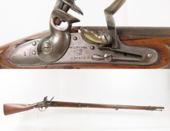 1833 Dated Antique W.L. EVANS Contract U.S. M1816 Type II FLINTLOCK Musket One of Only 1,500 Type II Muskets Produced