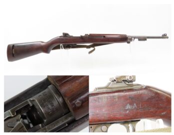 WORLD WAR II Era U.S. SAGINAW M1 Carbine SEMI-AUTO Light Rifle WW2 w/SLING SAGINAW STEERING GEAR DIVISION of GENERAL MOTORS