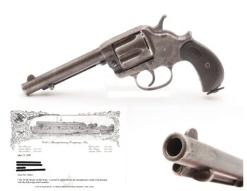 LETTERED Antique COLT London M1878 .476 Eley AUSTRALIAN MILITARY Revolver DOCUMENTED Robust & Reliable Double Action Handgun