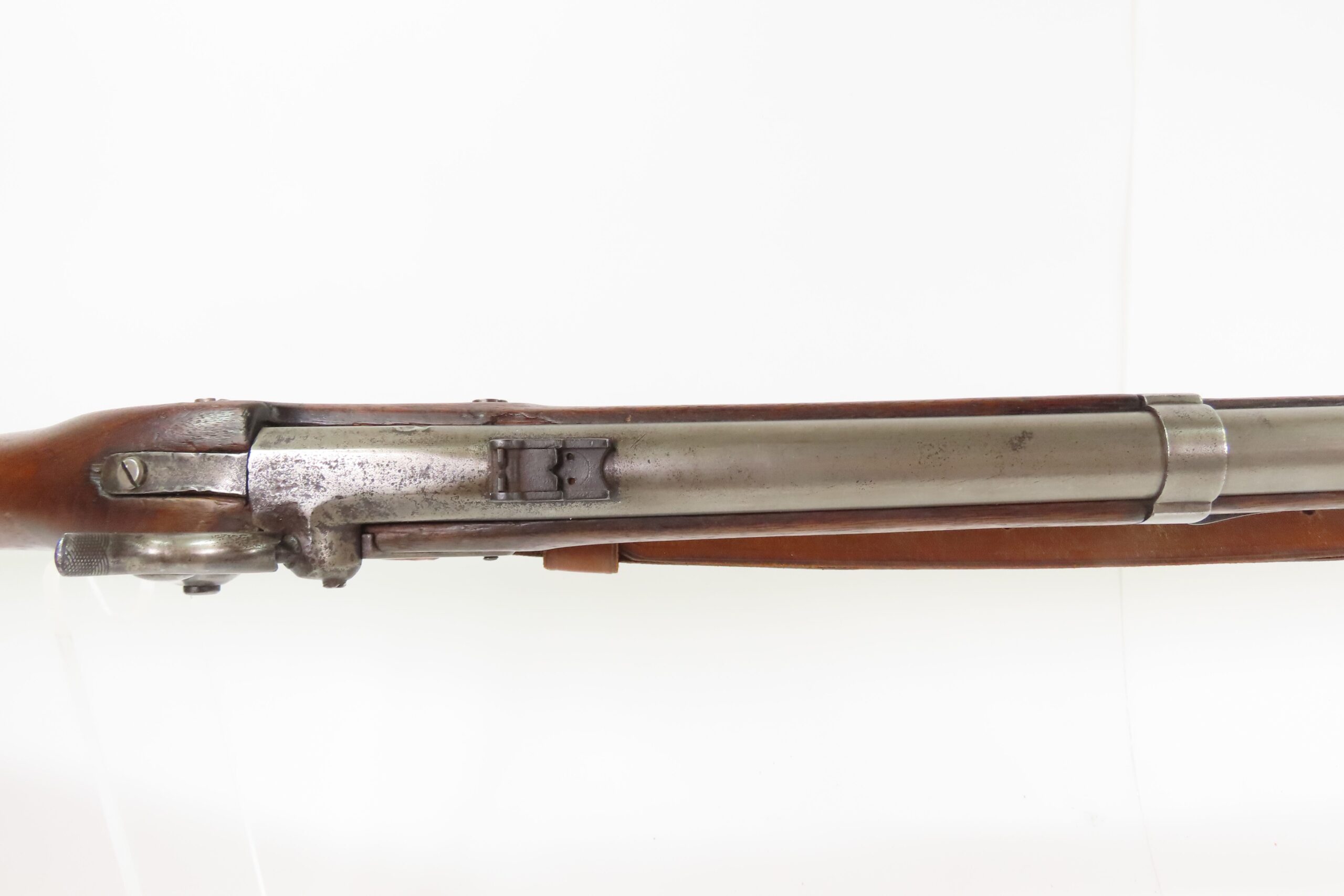 Scarce CIVIL WAR Union Antique E. ROBINSON U.S. M1861 Rifle-MUSKET w/SLING 1863 Dated Contract Model “EVERYMAN’S RIFLE” Musket - Image 14