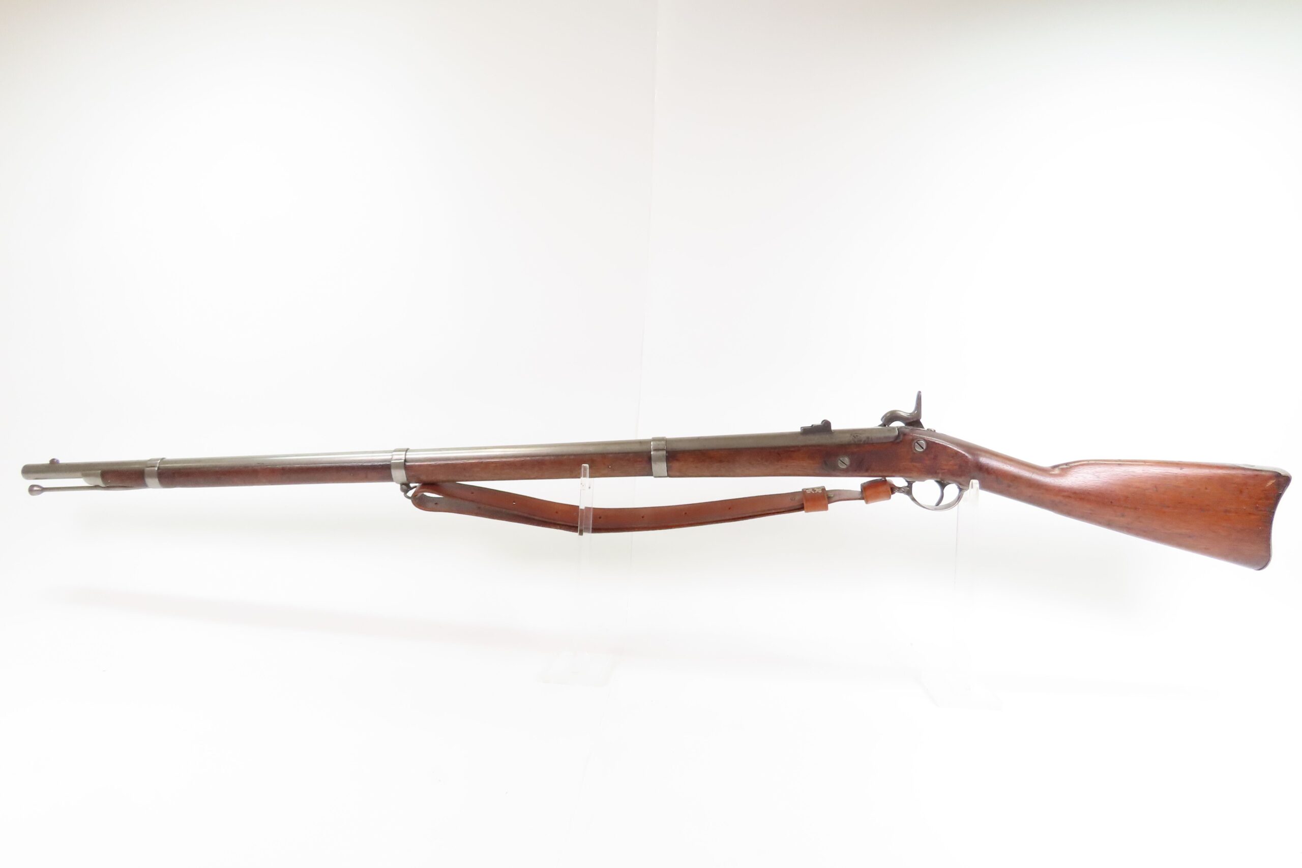 Scarce CIVIL WAR Union Antique E. ROBINSON U.S. M1861 Rifle-MUSKET w/SLING 1863 Dated Contract Model “EVERYMAN’S RIFLE” Musket - Image 17