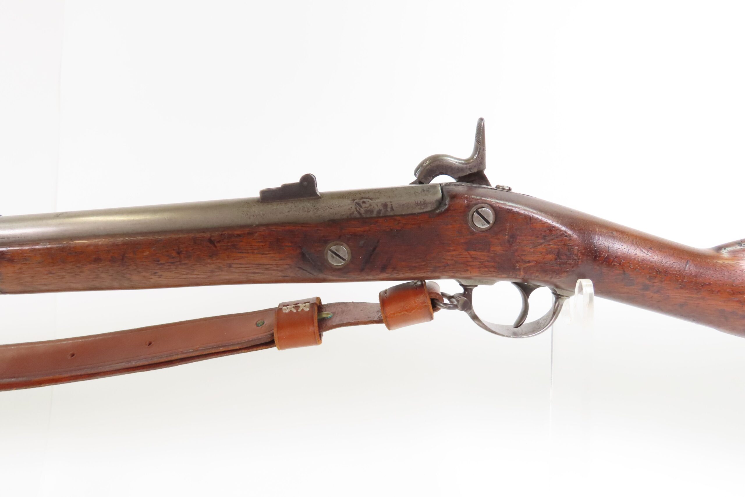 Scarce CIVIL WAR Union Antique E. ROBINSON U.S. M1861 Rifle-MUSKET w/SLING 1863 Dated Contract Model “EVERYMAN’S RIFLE” Musket - Image 20
