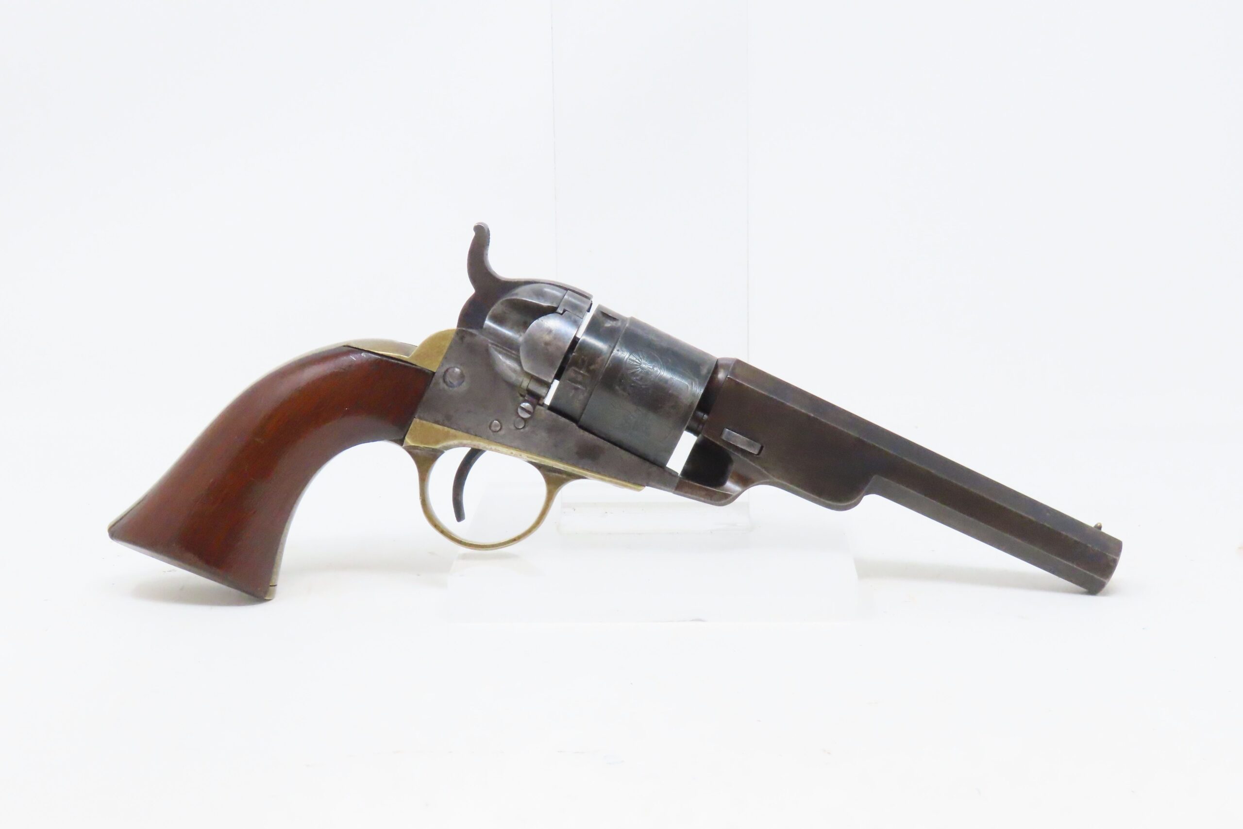 NICE Antique CIVIL WAR COLT M1862 Pocket NAVY .38 RF CONVERSION