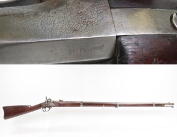 NEW JERSEY Antique CIVIL WAR Springfield U.S. M1863 Percussion RIFLE-MUSKET UNION “EVERYMAN’S RIFLE” Primary Infantry Weapon