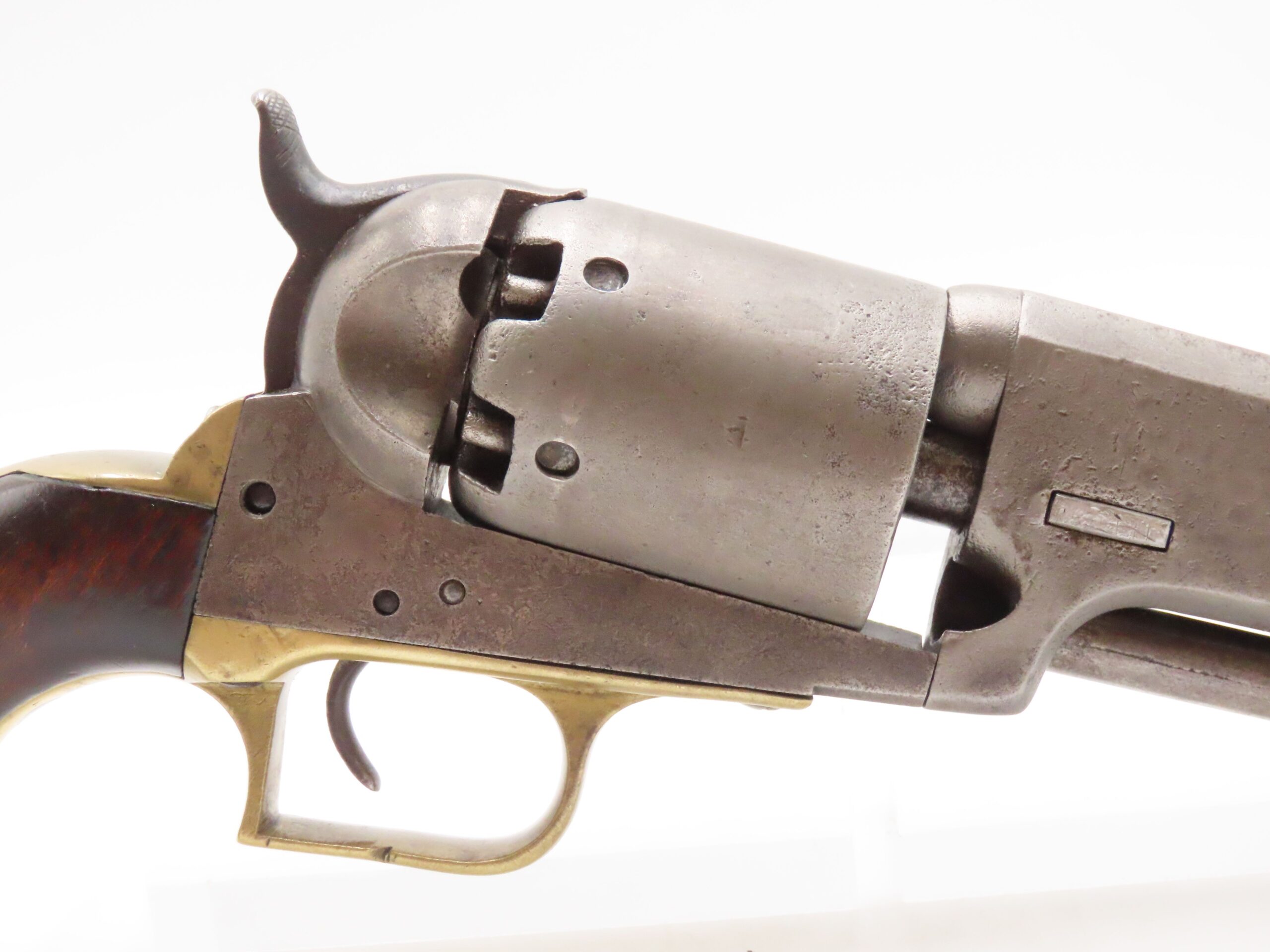 RARE Antique US COLT Second Contract FLUCK DRAGOON .44 Percussion Revolver One of the Few Replacements for Colt Walkers! - Image 17