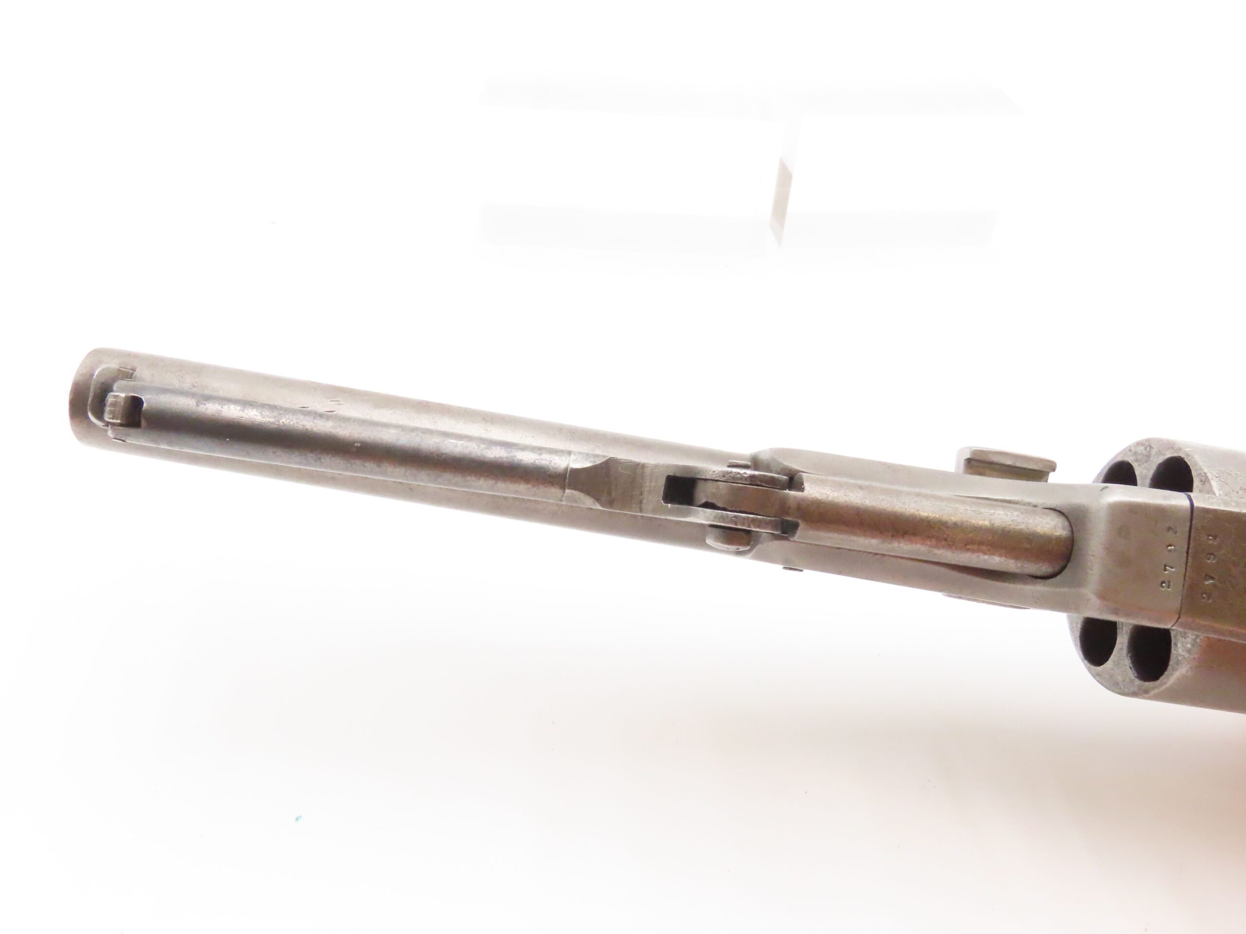 RARE Antique US COLT Second Contract FLUCK DRAGOON .44 Percussion Revolver One of the Few Replacements for Colt Walkers! - Image 14