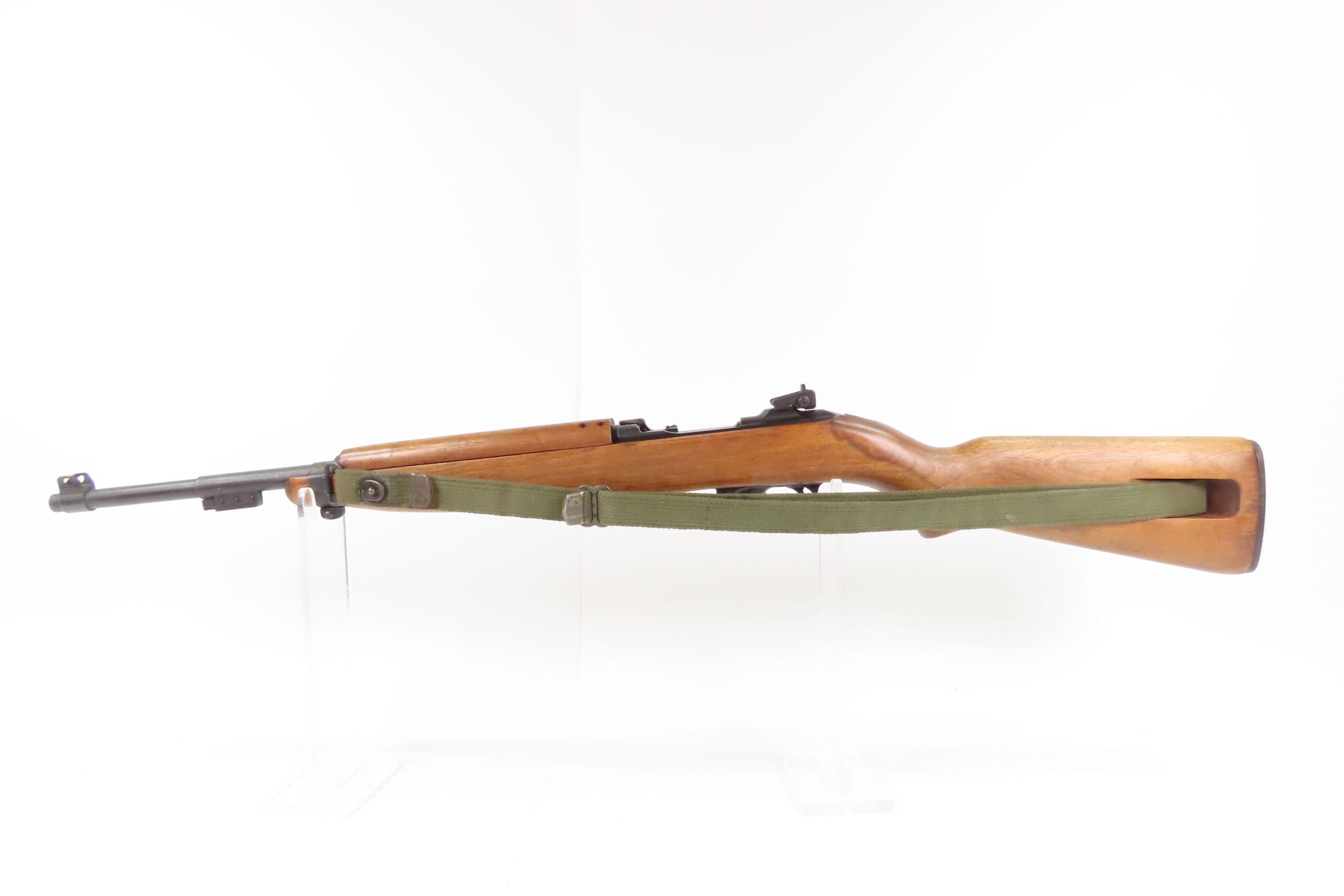 WORLD WAR II Era U.S. INLAND M1 Carbine SEMI-AUTOMATIC Light Rifle WWII C&R GENERAL MOTORS mfg. w/CANVAS WEB SLING and OILER - Image 16