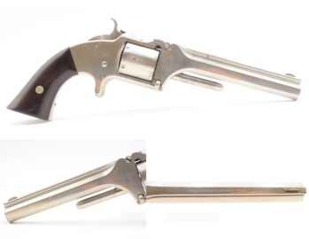 CIVIL WAR Antique SMITH & WESSON No. 2 “Old Army” .32 RF WILD BILL HICKOCK DEAD MAN’S HAND Revolver w/EARLY TWO PIN BACKSTRAP