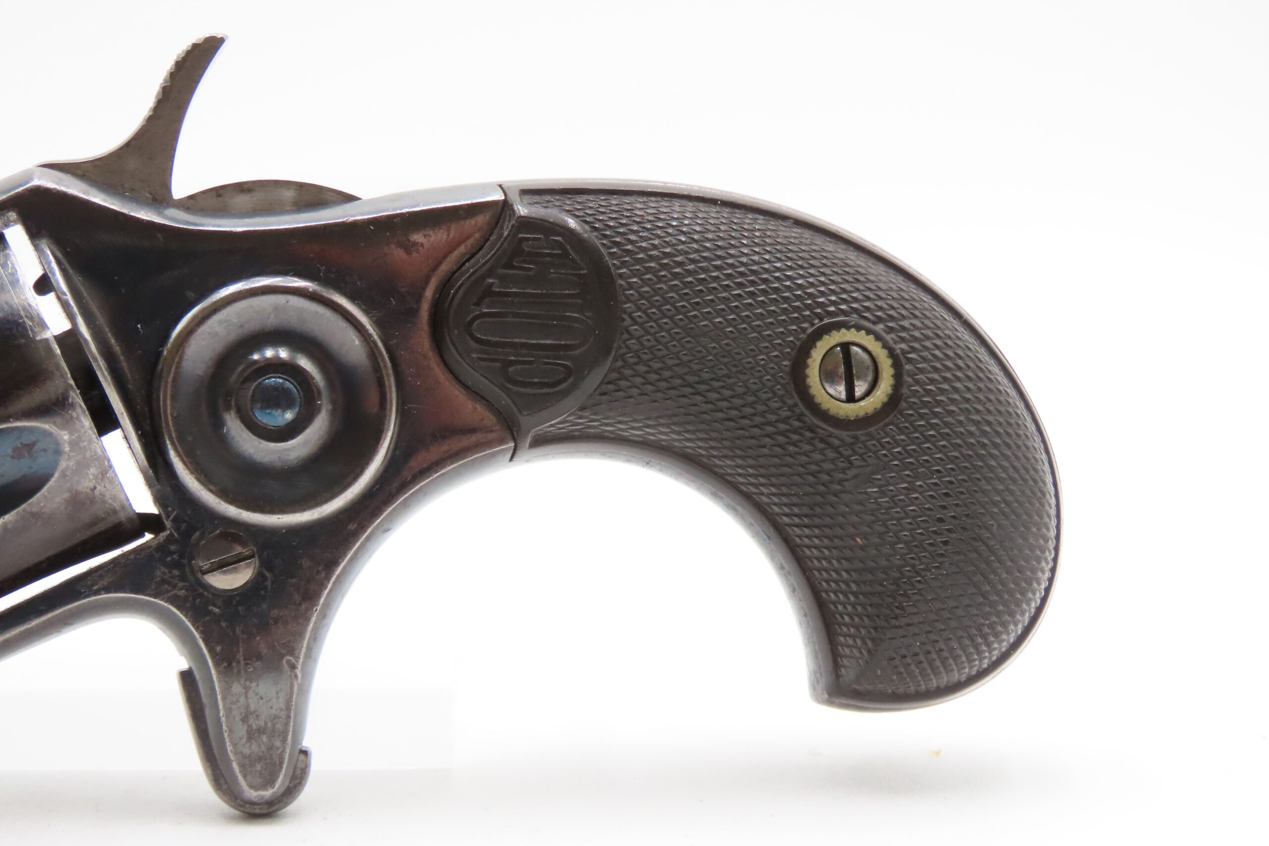1883 mfr. BRITISH PROOFED Antique COLT NEW LINE .32 Self Defense Revolver SHARP Potent .32 CF Conceal & Carry Hideout Gun - Image 15