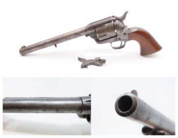 1882 mfr. Antique COLT FRONTIER SIX-SHOOTER Model 1873 .44-40 WCF Revolver  Black Powder Frame .44-40 WCF SAA