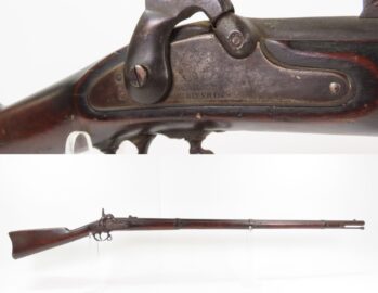 CONNECTICUT Contract 1862 Antique CIVIL WAR M1861 WHITNEY .58 Rifle-MUSKET Part of his “GOOD AND SERVICABLE ARMS” Line