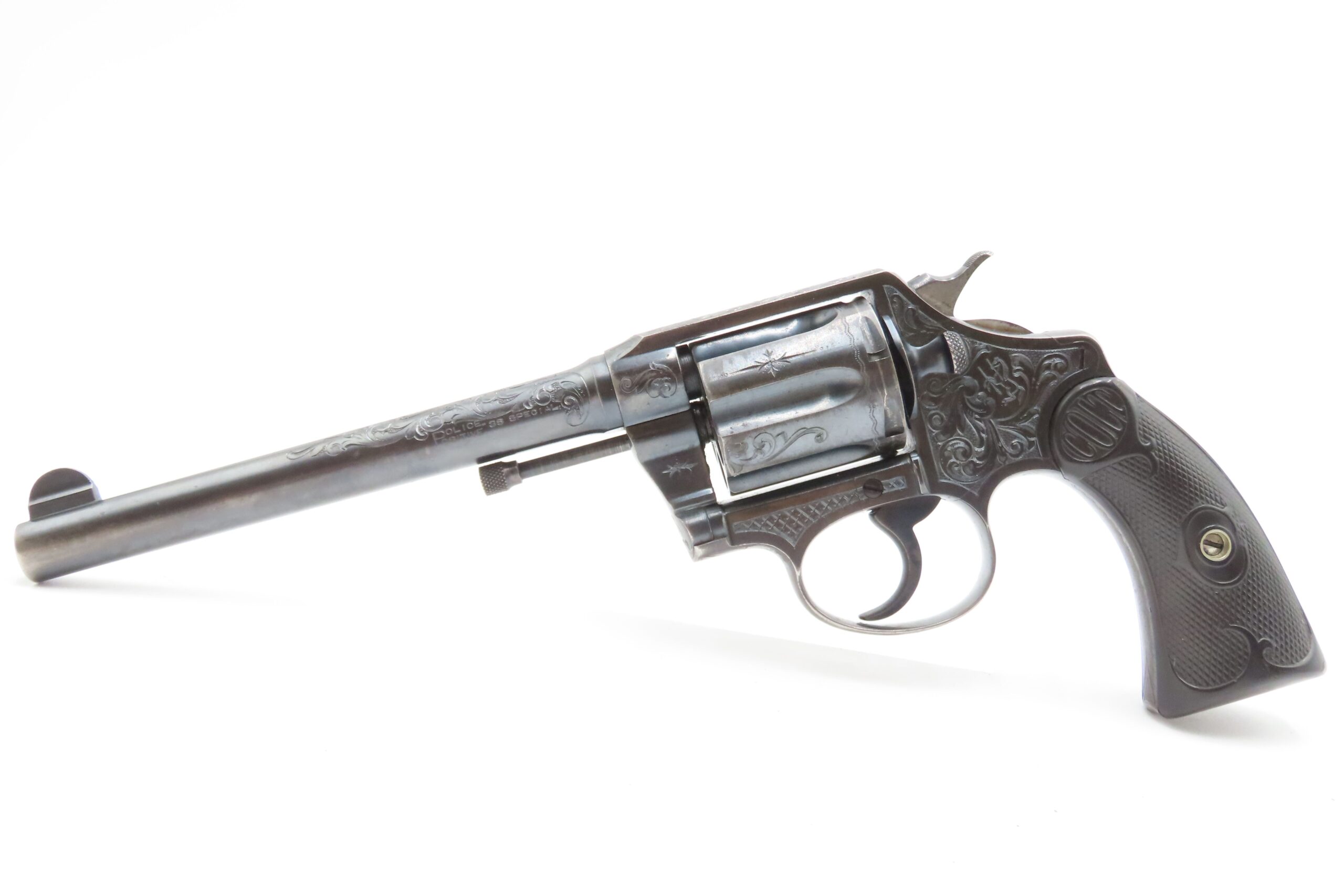 Factory Engraved COLT POLICE POSITIVE .38 Special SELF DEFENSE Revolver C&R Colt’s Long Standing DOUBLE ACTION Revolver Design - Image 14