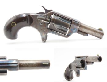 VERY LOW #155 Serial Number Antique COLT New Line .32 RF WILD WEST Revolver 1873 Mfg. FRONTIER Hideout BACKUP PIECE Handgun