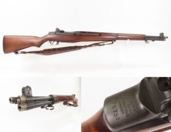 WORLD WAR II British Proofed SPRINGFIELD U.S. M1 GARAND C&R WWII with SLING "The greatest battle implement ever devised"- PATTON