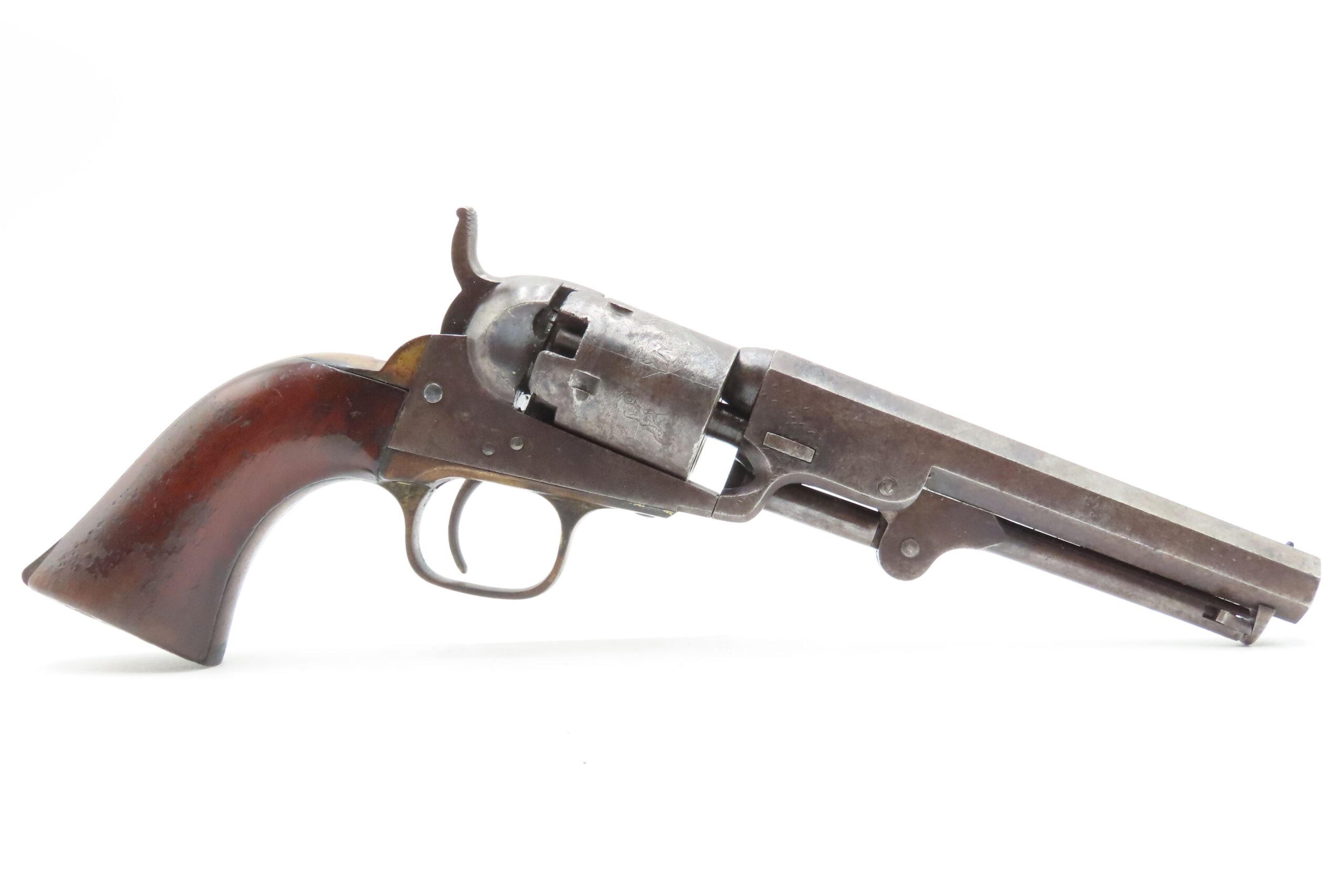 Handy CASED Pre-CIVIL WAR Antique COLT M1849 .31 Percussion POCKET Revolver 1860 Mfg. WILD WEST Six-Shooter w/ACCESSORIES - Image 5