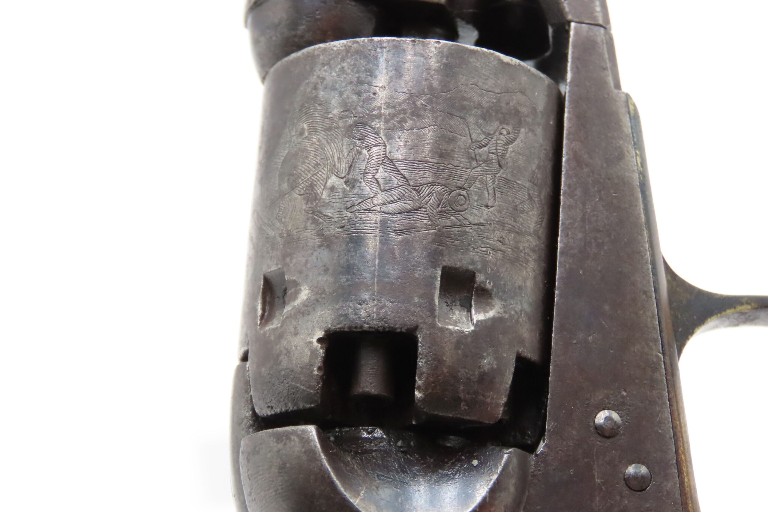 Handy CASED Pre-CIVIL WAR Antique COLT M1849 .31 Percussion POCKET Revolver 1860 Mfg. WILD WEST Six-Shooter w/ACCESSORIES - Image 8
