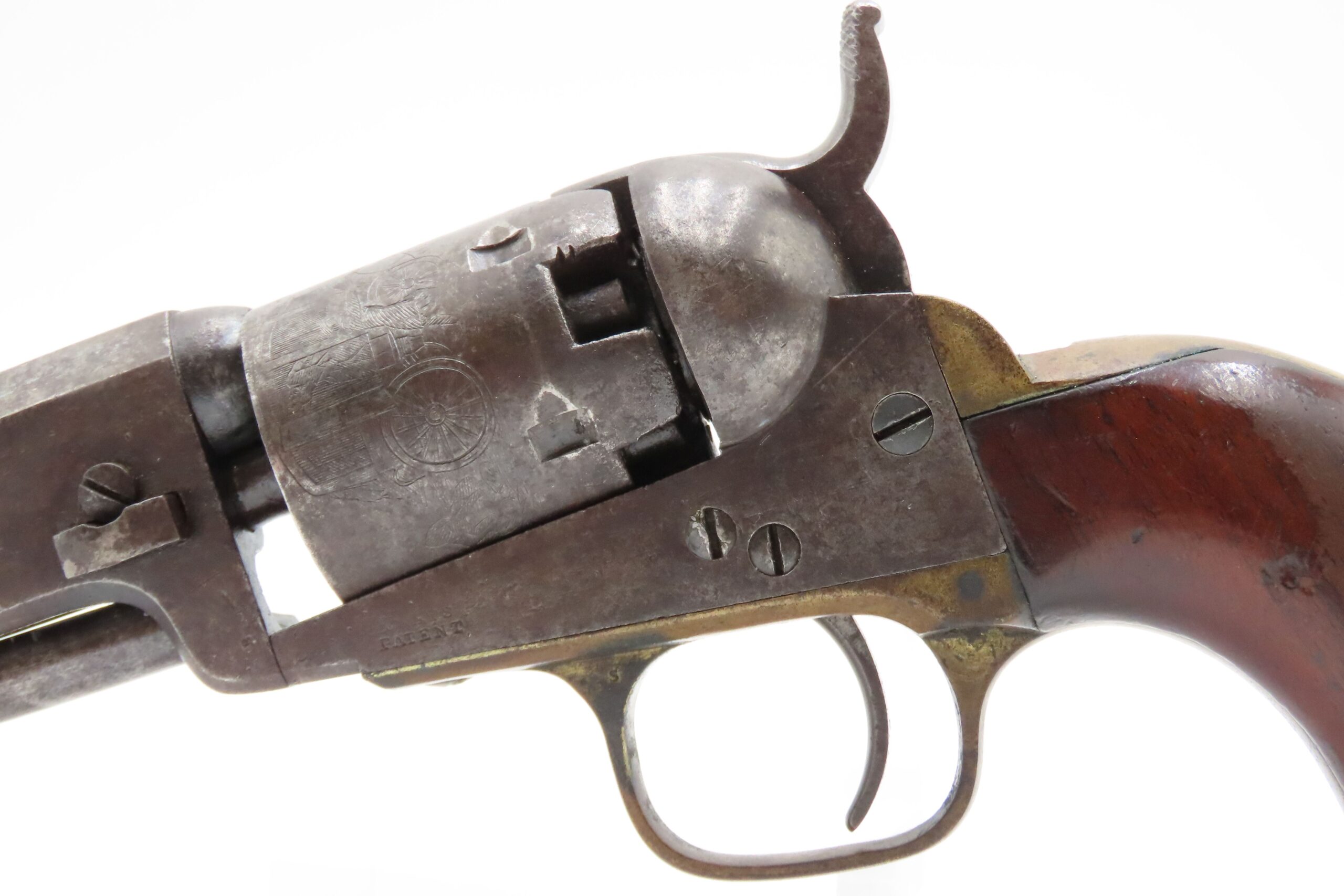 Handy CASED Pre-CIVIL WAR Antique COLT M1849 .31 Percussion POCKET Revolver 1860 Mfg. WILD WEST Six-Shooter w/ACCESSORIES - Image 18