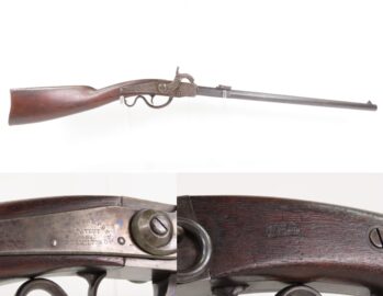 Rare CIVIL WAR Antique GWYN & CAMPBELL Saddle Ring “Union Rifle” GRAPEVINE  1 of 4,000 Union Cavalry “GRAPEVINE” CARBINE!