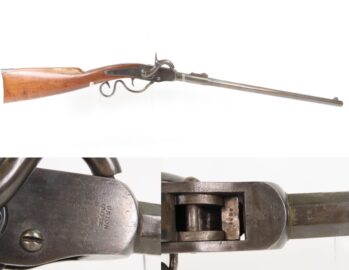 Rare CIVIL WAR Antique GWYN & CAMPBELL Saddle Ring “Union Rifle” GRAPEVINE 1 of 4,200 TYPE I Union CAVALRY CARBINES