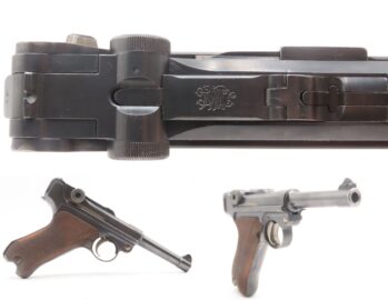 WWII Era “Blank Chamber” DWM German LUGER P.08 9mm Semi-Auto PISTOL C&R ICONIC German Pistol Style Used in BOTH WORLD WARS