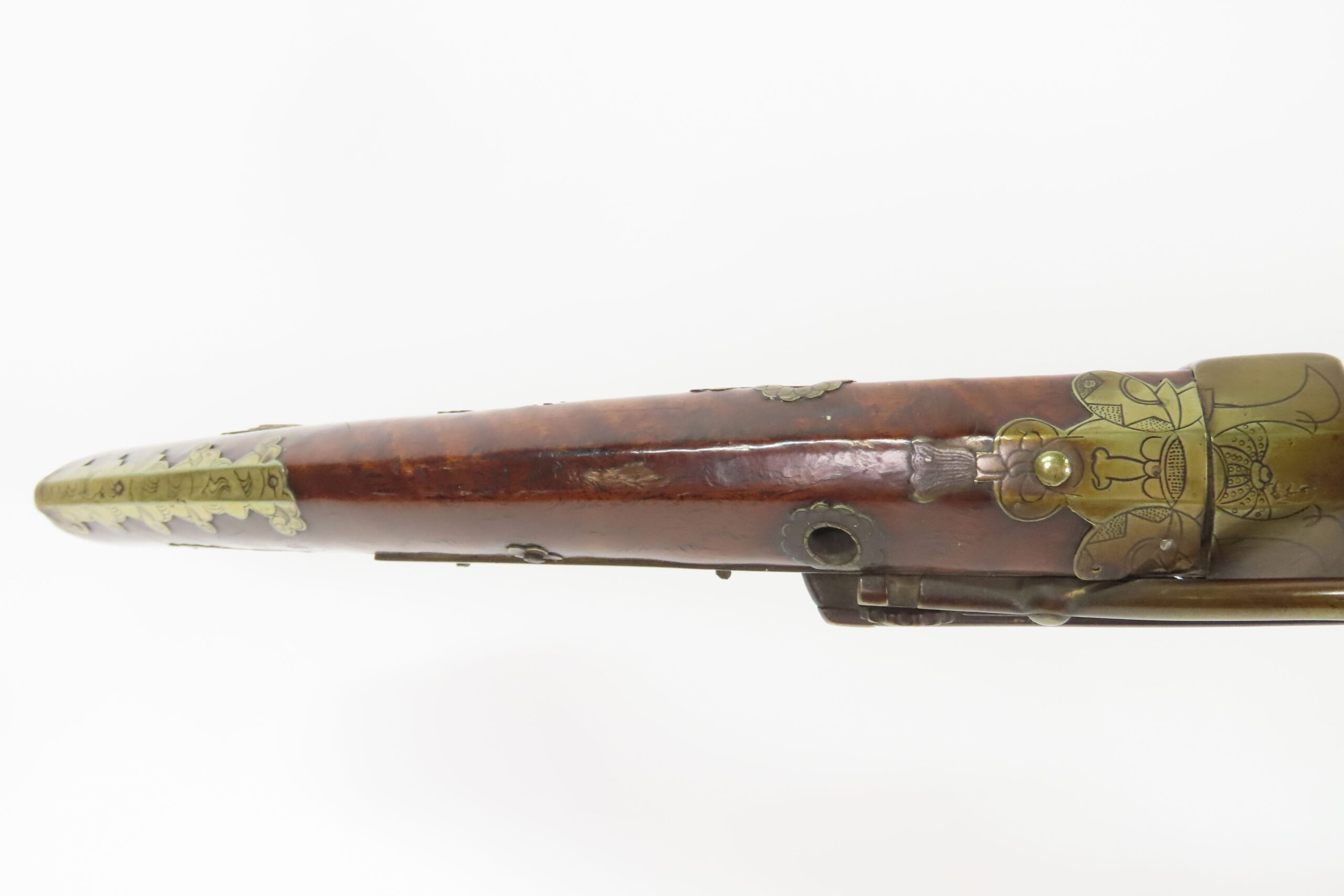 ENGRAVED & INLAID Antique JAPANESE MATCHLOCK “Tanegashima” ARQUEBUS Musket Fascinating Ancient Weaponry from JAPAN - Image 17