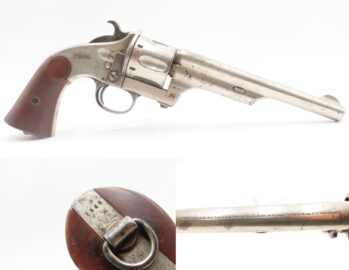 MERWIN, HULBERT & CO. “OPEN TOP” Antique .44 MH Single Action ARMY Revolver Early Model Full-Sized Late 1870s Revolver!