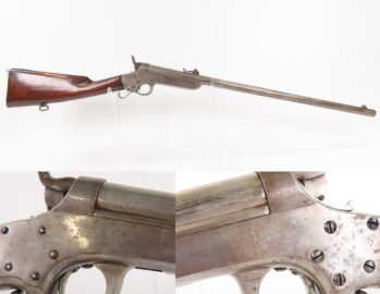 RARE 1 of 500 CIVIL WAR Antique SHARPS & HANKINS M1862 ARMY .52 RF Carbine c1864 mfr. Philadelphia, Pennsylvania