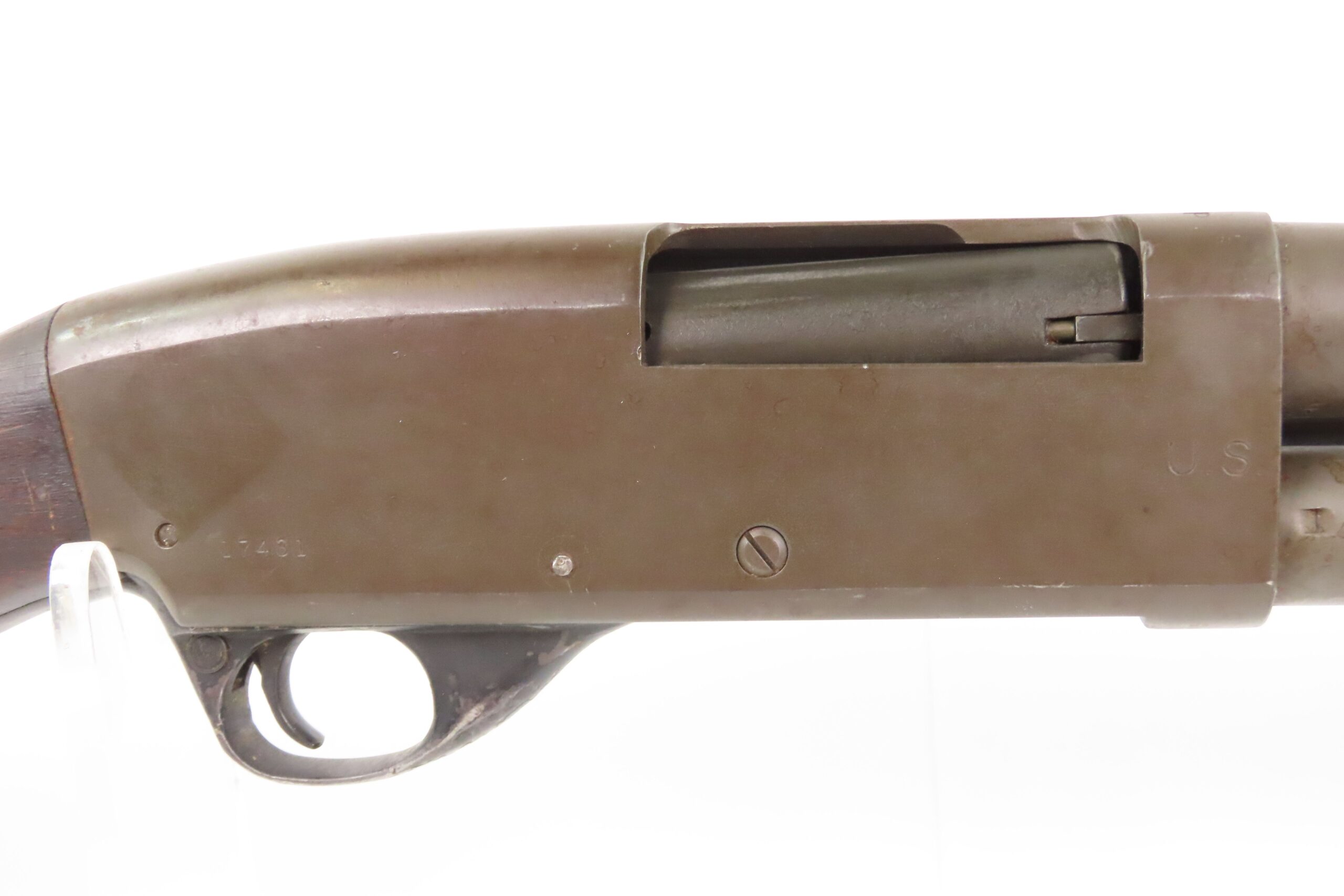 RARE U.S. Contract STEVENS M77E Slide Action C&R Slide Action RIOT Shotgun VIETNAM WAR Era U.S. Marked Military COMBAT SHOTGUN - Image 8
