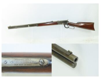 Antique WINCHESTER M1892 Lever Action .38-40 WCF REPEATING Rifle FRONTIER   Pre-TURN OF THE CENTURY Repeater Made in 1896