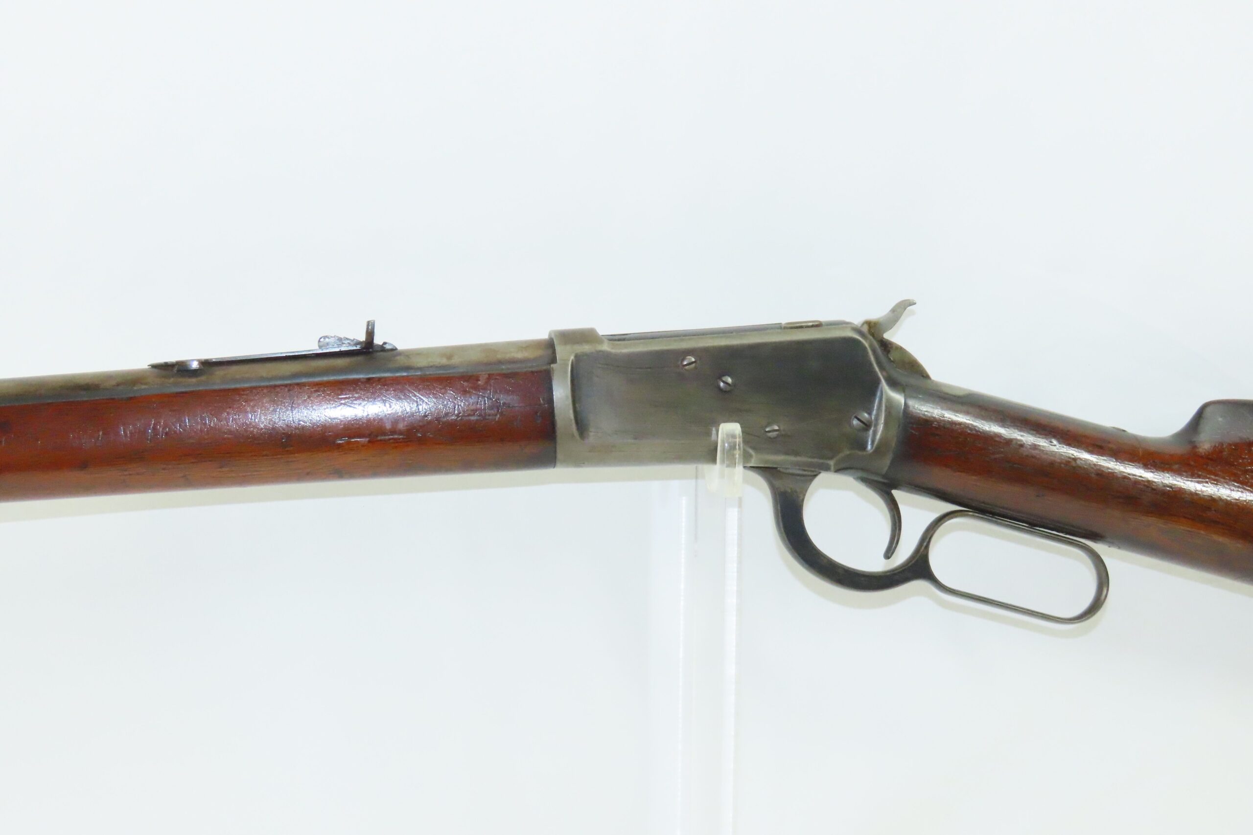 Antique WINCHESTER M1892 Lever Action .38-40 WCF REPEATING Rifle FRONTIER Pre-TURN OF THE CENTURY Repeater Made in 1896 - Image 5