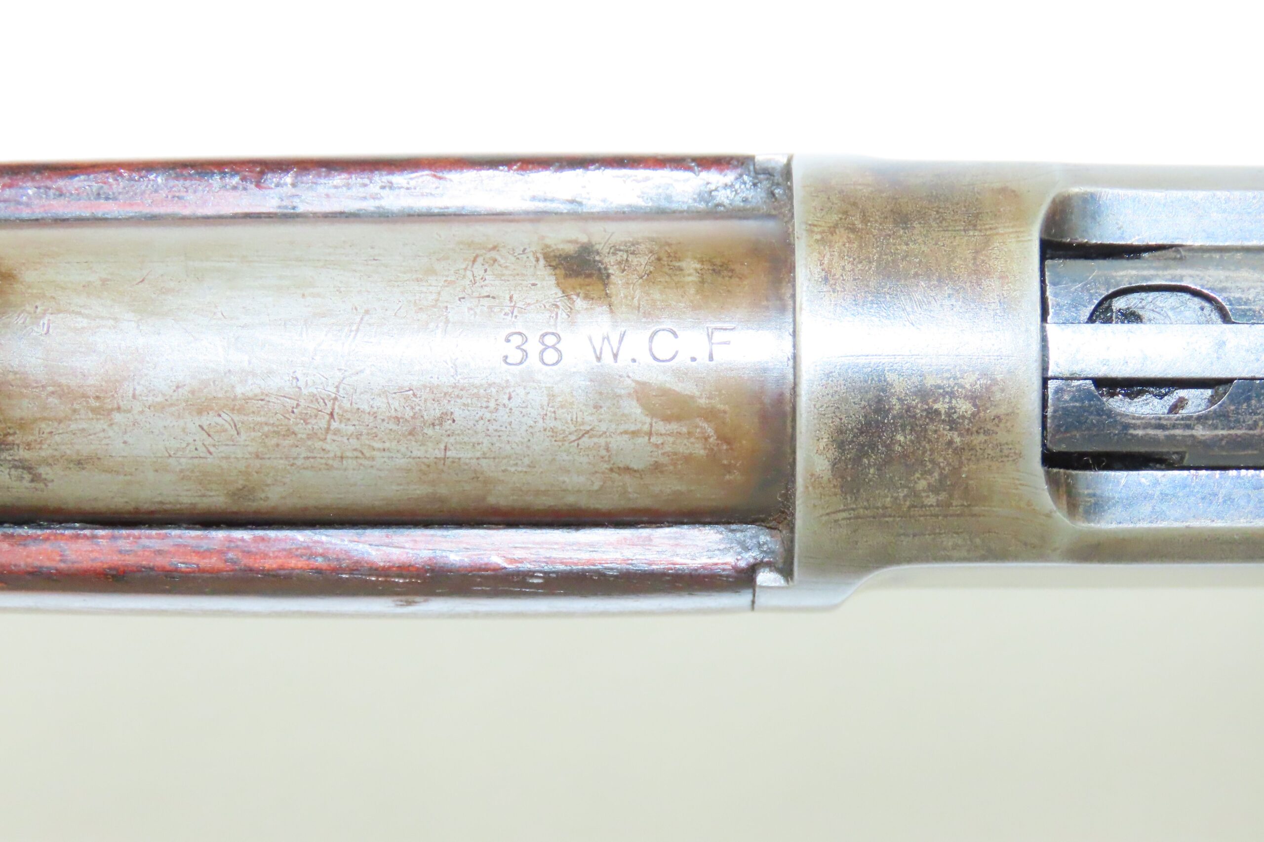 Antique WINCHESTER M1892 Lever Action .38-40 WCF REPEATING Rifle FRONTIER Pre-TURN OF THE CENTURY Repeater Made in 1896 - Image 11