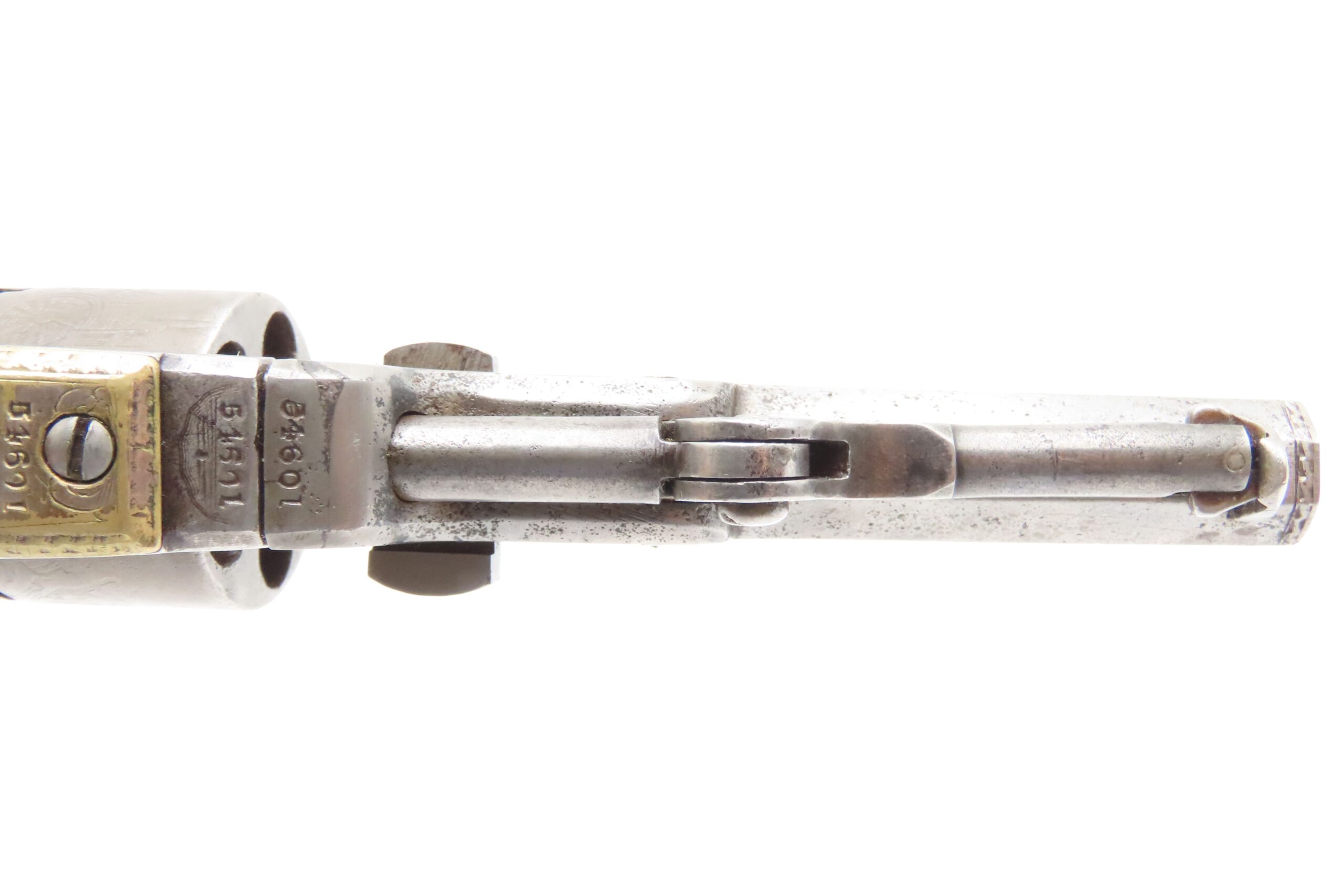 CASED 1852 GUSTAVE YOUNG Era Factory Engraved COLT M1849 Revolver CIVIL WAR Antique .31 PERCUSSION Pocket Revolver ACCESSORIES - Image 8