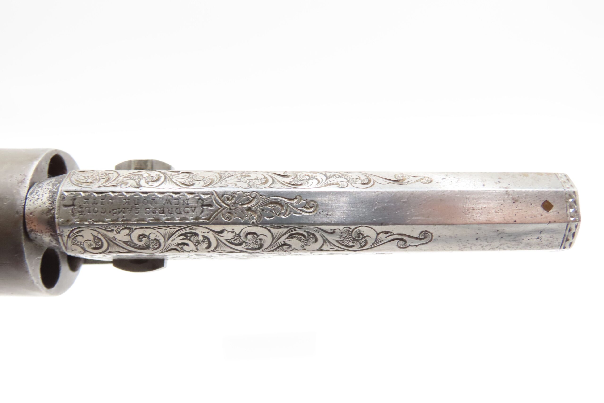 CASED 1852 GUSTAVE YOUNG Era Factory Engraved COLT M1849 Revolver CIVIL WAR Antique .31 PERCUSSION Pocket Revolver ACCESSORIES - Image 10