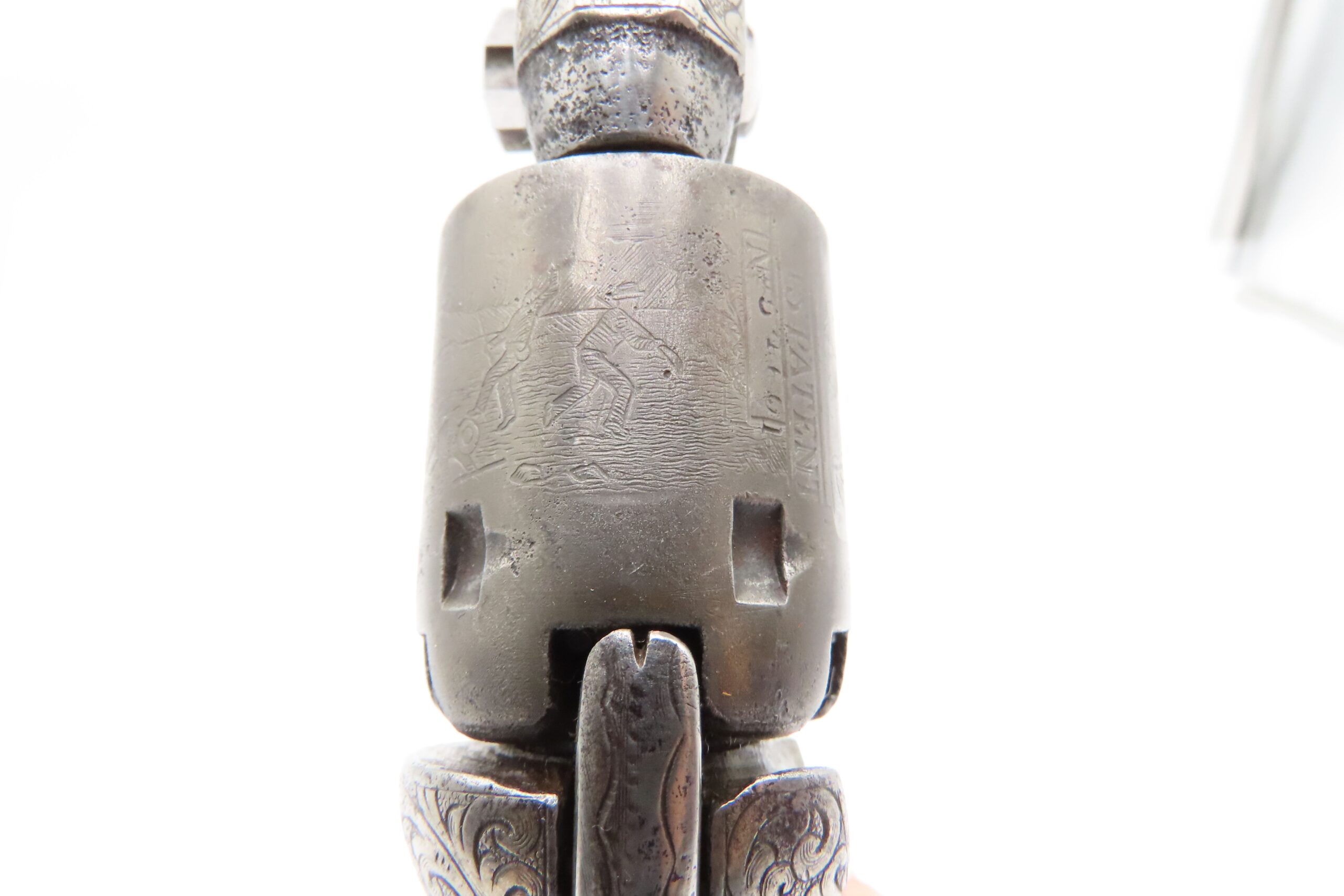 CASED 1852 GUSTAVE YOUNG Era Factory Engraved COLT M1849 Revolver CIVIL WAR Antique .31 PERCUSSION Pocket Revolver ACCESSORIES - Image 12