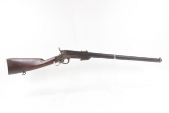 CIVIL WAR Antique SHARPS & HANKINS M1862 NAVY Carbine LEATHER BARREL WRAP One of 6,686 Navy Purchased WITH ORIGINAL COVER