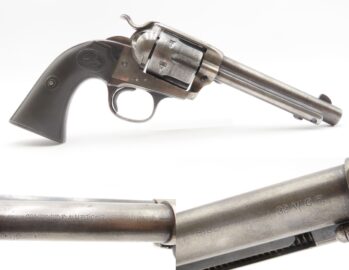 1906 COLT Bisley Model SINGLE ACTION ARMY .32-20 WCF C&R Six-Shot Revolver  RIFLE CALIBER Self Defense/Target Pistol