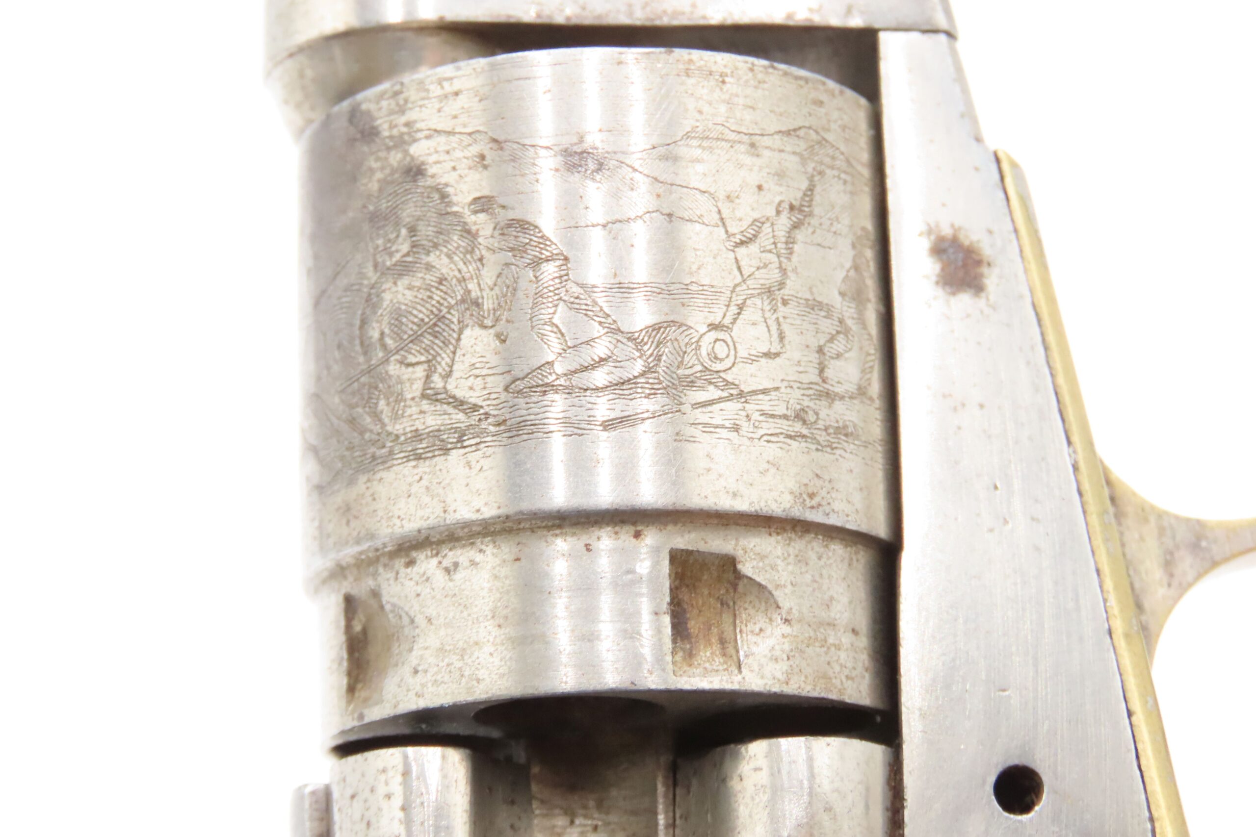 Antique COLT 3-1/2 Inch ROUND BARREL Pocket Model CARTRIDGE .38 CF Revolver 1 of 6500; Scarce CARTRIDGE CONVERSION Model - Image 7