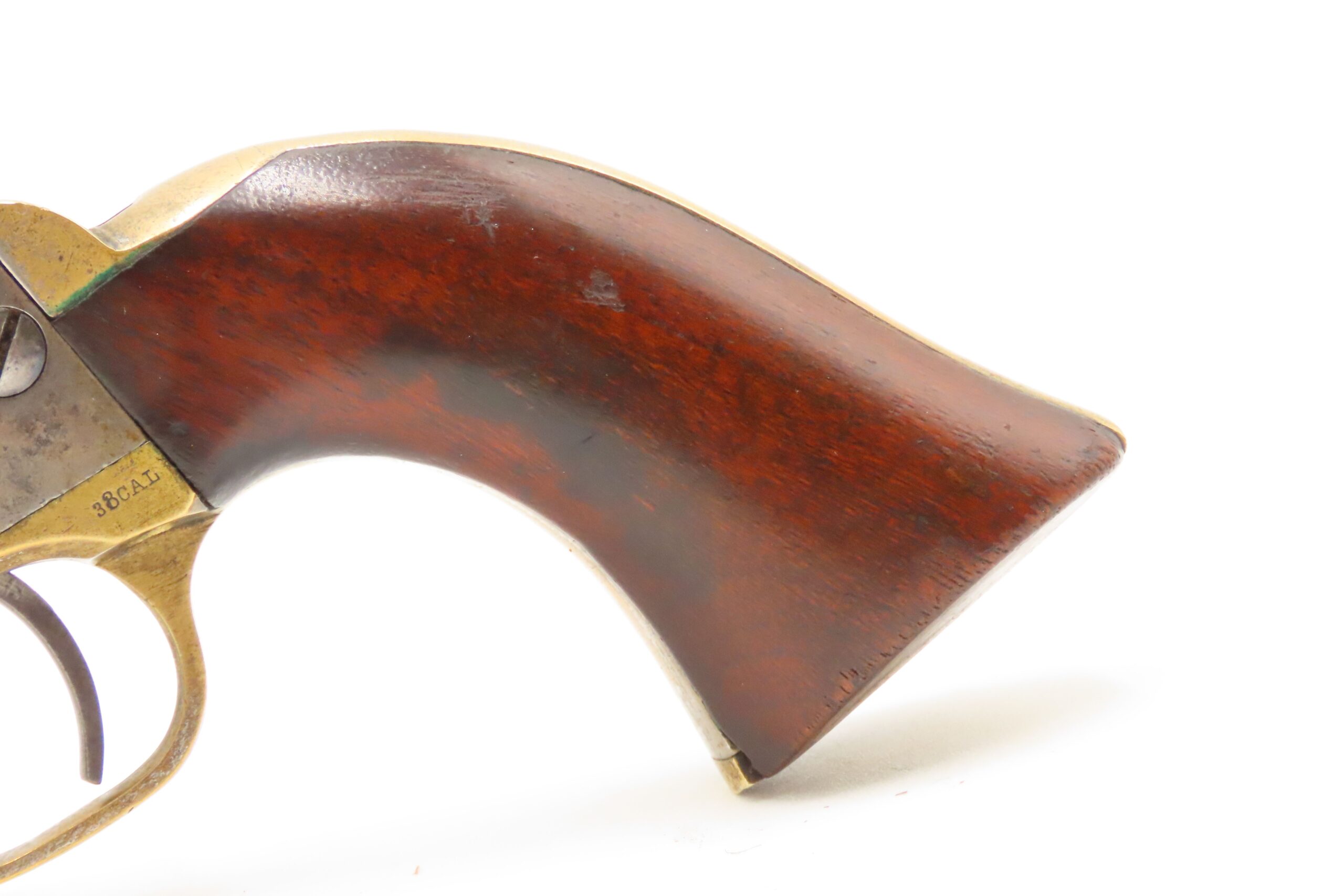 Antique COLT 3-1/2 Inch ROUND BARREL Pocket Model CARTRIDGE .38 CF Revolver 1 of 6500; Scarce CARTRIDGE CONVERSION Model - Image 19